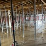 Neubau - Abstützung Decke über Pausenhalle